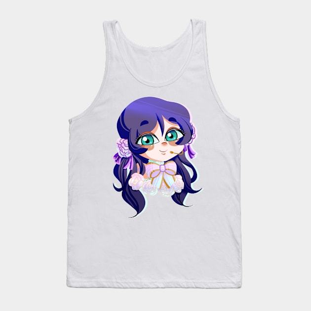 White Day Nozomi Tank Top by scribblekisses